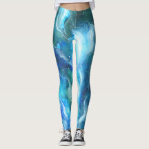 Blue Nebula Leggings