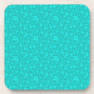 blue neon coaster