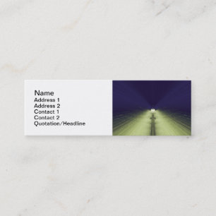 Blue Night Mini Business Card