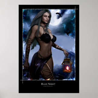 Blue Night Poster