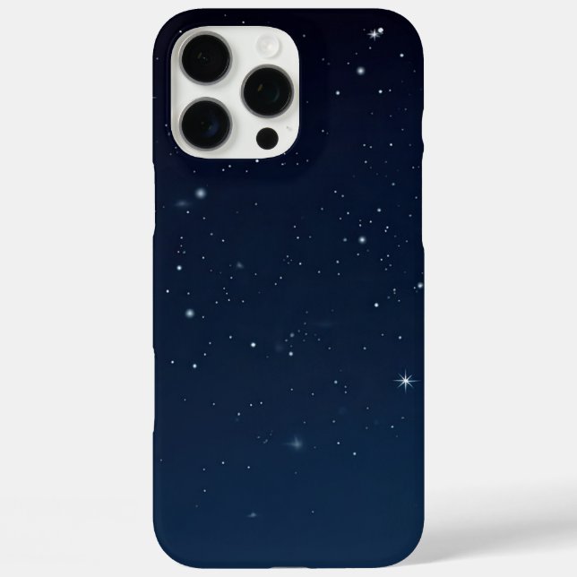 Blue Night Sky Case-Mate iPhone Case (Back)