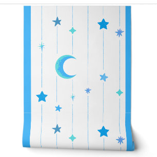 Blue Night Sky Wallpaper