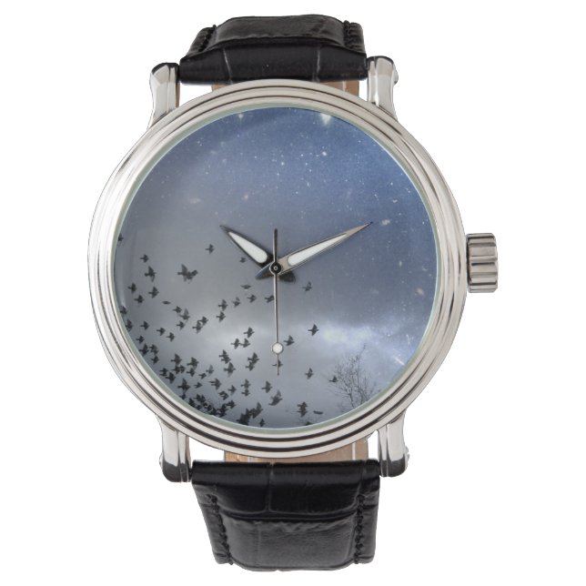 Blue Night Starry Sky Watch (Front)