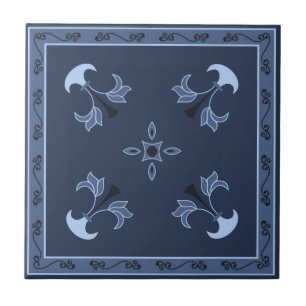 Blue Night Tile