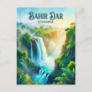 Blue Nile Falls Ethiopia Postcard