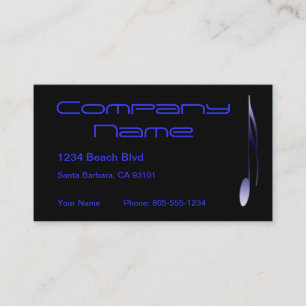 Blue note Business Card