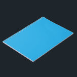 Blue Notebook | Bright Minimal Spiral Journal<br><div class="desc">A bold blue spiral notebook designed for everyday notes, journalling, ideas, school, and work with a clean modern look. This bright blue spiral notebook brings a clean, modern look to your everyday writing. The minimalist solid-blue cover stands out with a bold pop of colour, making it perfect for anyone who...</div>