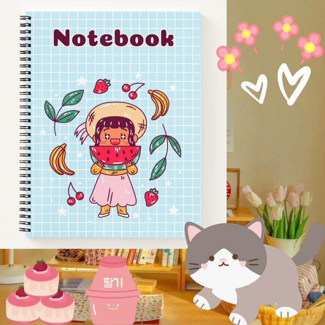 blue 💙✨🌸notebook for your Daughter Notebook (Creator Uploaded)