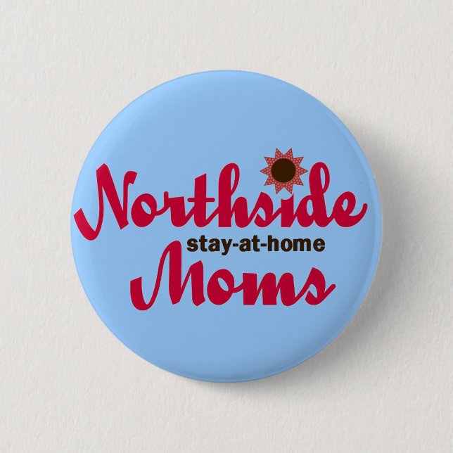 Blue NSAHM Logo Button (Front)