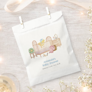 Blue Nursery Toys Little Chicken Baby Shower Favour Bags