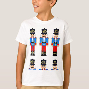 Blue Nutcracker Kids Hanes Long Sleeve T-Shirt