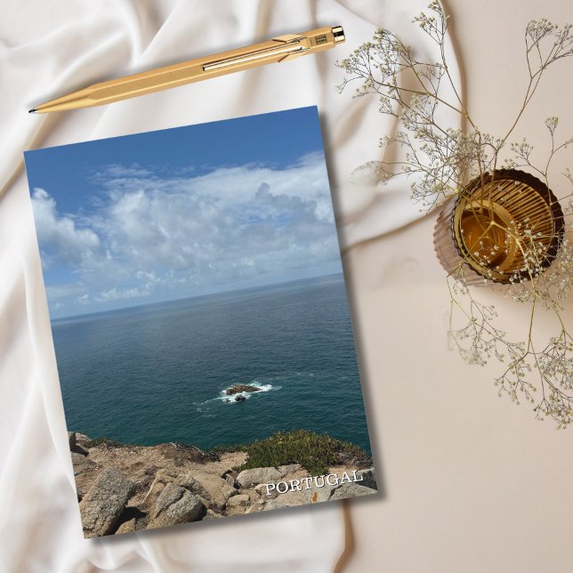 Blue Ocean Cliffs, Portugal Photography,Travel Holiday Postcard (Creator Uploaded)