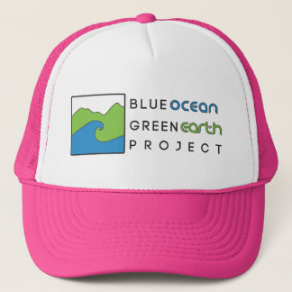 Blue Ocean Green Earth Project Pink  Hat