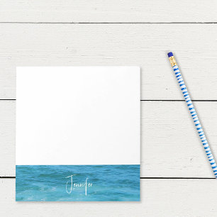 Blue Ocean Personalised Notepad