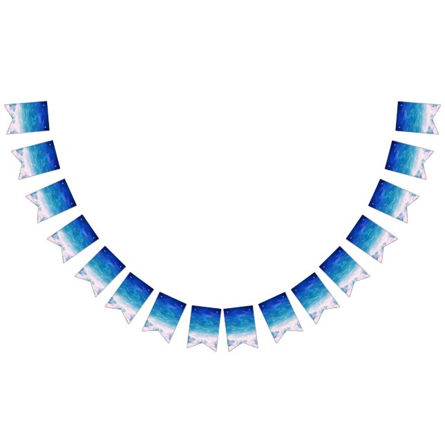 Blue Ocean Sea Beach Bunting (All)