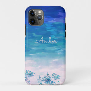 Blue Ocean Sea Beach Personalised Case-Mate iPhone Case