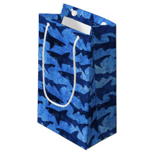 Blue Ocean Shark Attack Small Gift Bag