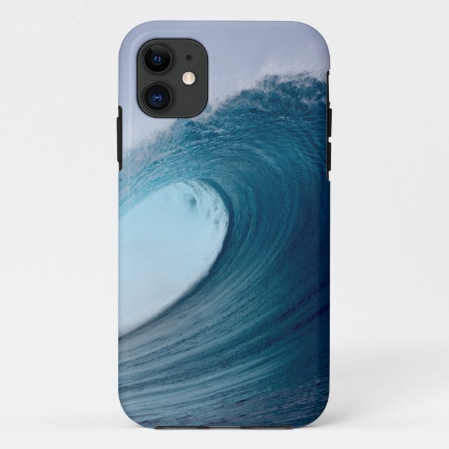 Blue ocean surfing waves Case-Mate iPhone case (Back)