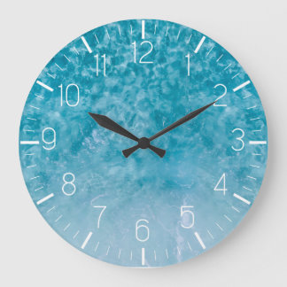 Blue Ocean - wall clock