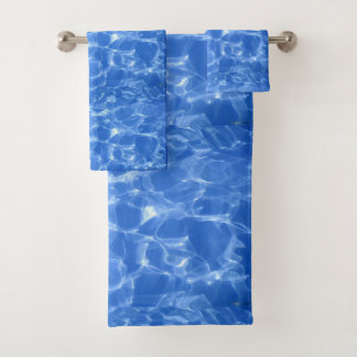 Blue Ocean Water Towel Set