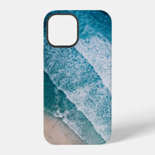 Blue Ocean Waves Sandy Beach iPhone 12 Case
