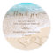Blue Ocean Waves Tropical Beach Wedding Favour