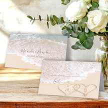 Blue Ocean Waves Tropical Beach Wedding