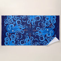 Blue octopus