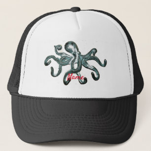 Blue Octopus Thunder_Cove  Trucker Hat