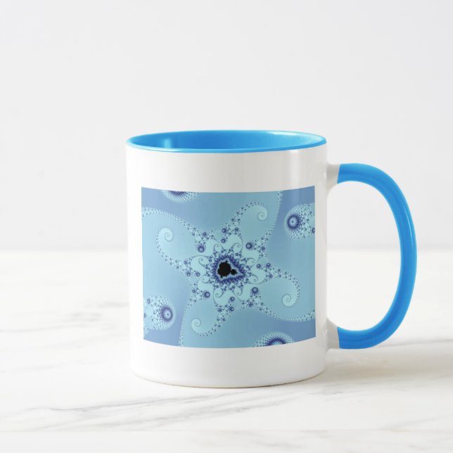Blue Octopuses Mug (Right)