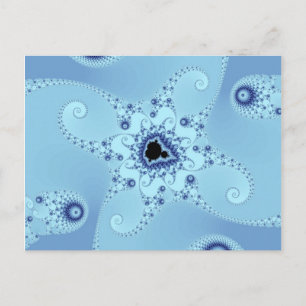 Blue Octopuses Postcard