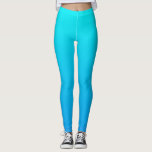 Blue Ombre Background Leggings<br><div class="desc">Bright blue ombre colours.</div>