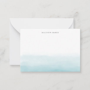 Blue Ombre Card