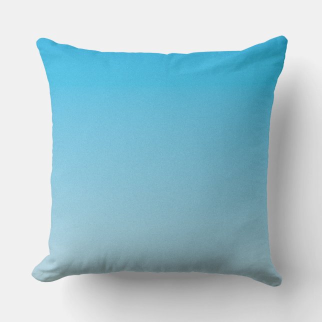 Blue Ombre Cushion (Front)