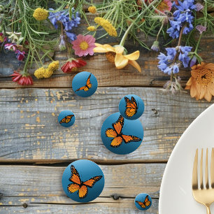 Blue Ombre Monarch Butterflies Confetti