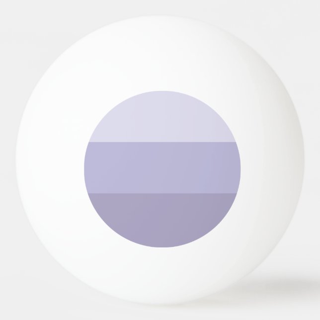 Blue Ombre Striped Ping Pong Ball (Front)