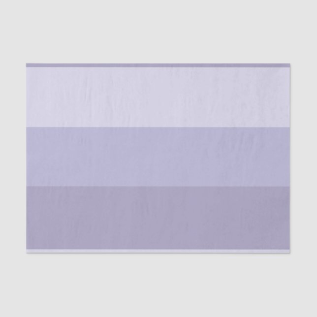 Blue Ombre Striped Tissue Paper (Front)