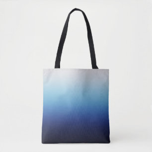 Blue Ombre Tote Bag