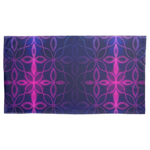 Blue on purple Pillowcase