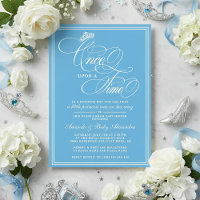 Blue Once Upon A Time Princess Baby Shower