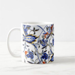 Blue Onion Vintage China Pattern Coffee Mug