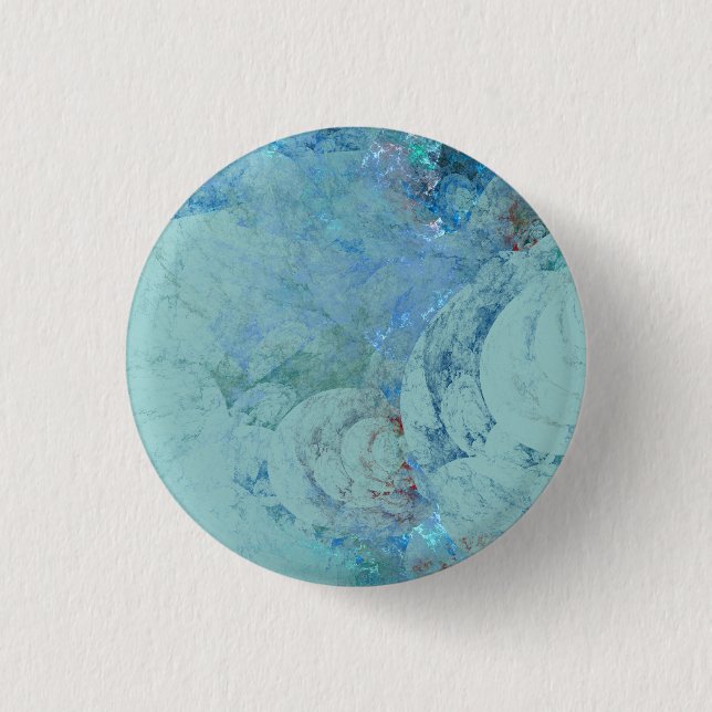 Blue Opal Abstract case for RAZR 3 Cm Round Badge (Front)