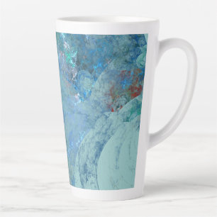 Blue Opal Abstract case for RAZR Latte Mug