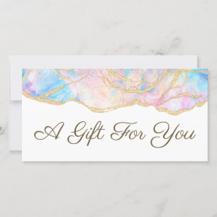 blue opal gift certificate