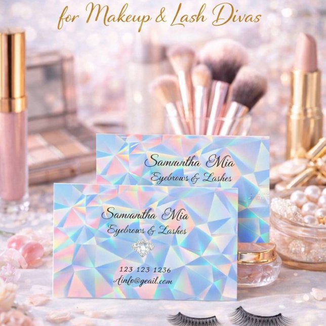 Blue Opal Stone Design business card (Creator Uploaded)