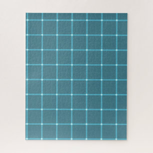 Blue Optical Illusion Hard Difficult Challenging Jigsaw Puzzle