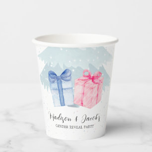 Blue or Pink Gifts Gender Reveal  Paper Cups