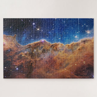 Blue/Orange Carina Nebula | JWST Jigsaw Puzzle