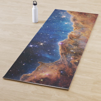 Blue/Orange Carina Nebula | JWST Yoga Mat