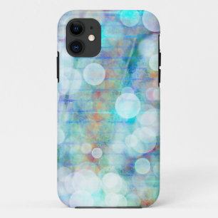 Blue, Orange, Yellow, White Abstract Art   Case-Mate iPhone Case